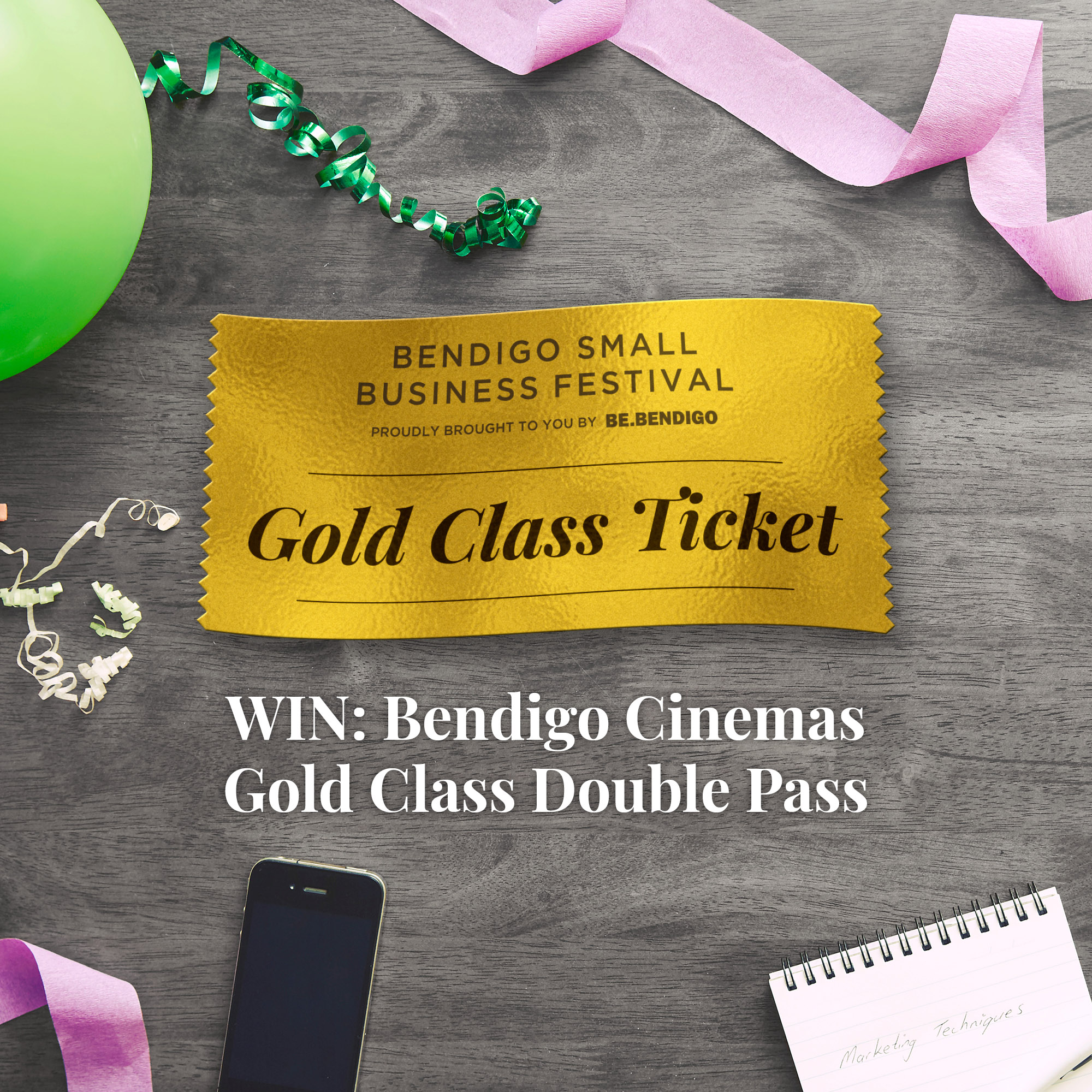 Social Media Graphic for Ticket Giveaway