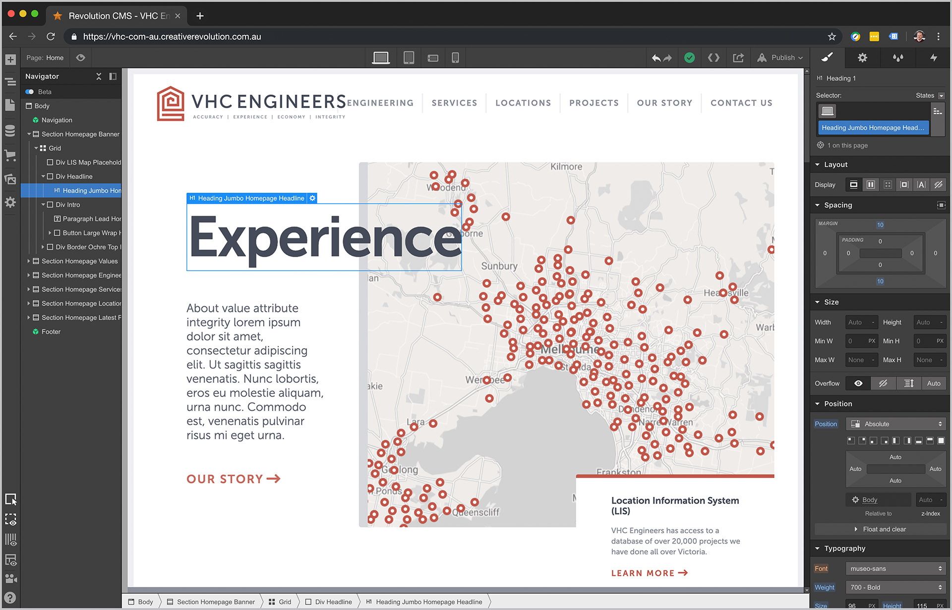 Website design by Bendigo agency