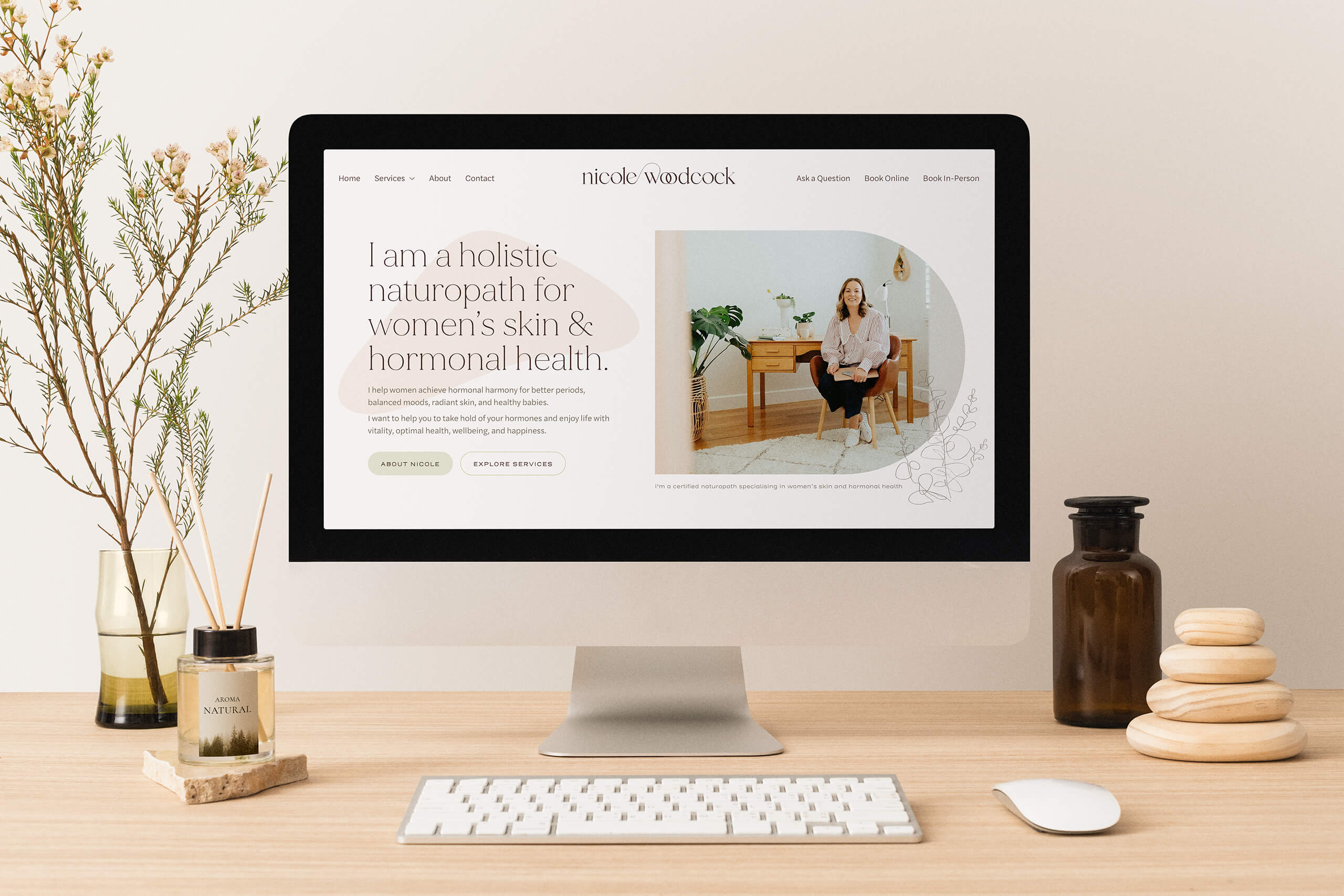 By focusing on the deepest needs and desires of a niche audience, our website for Nicole Woodcock Naturopath is able to create a unique and unforgettable impression and attract new clients to this boutique service.