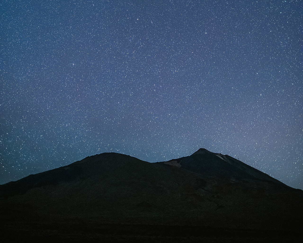 Dark starry sky representing 'Discover', the first step in Creative Revolution's Strategic Design methodology.