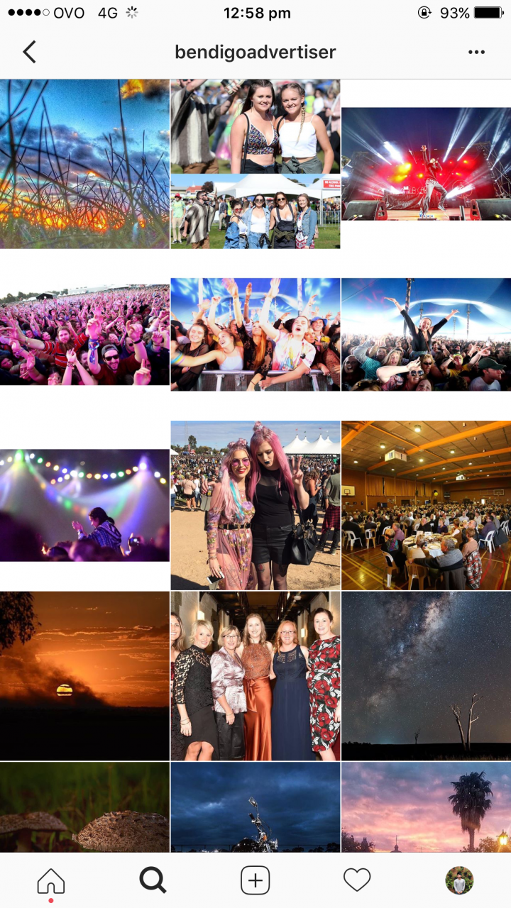 Bendigo Advertiser - Successful Bendigo Instagram Business